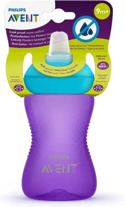 Philips Avent Zachte Bijtbestendige Tuitbeker 9+ Mnd SCF802/01 - Drinkbeker -Stokke Verkoop 727x1200 2
