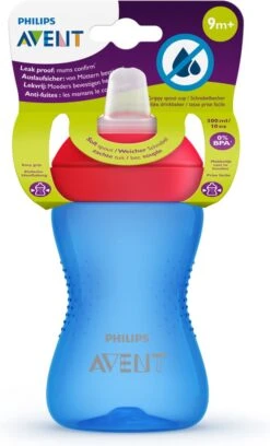 Philips Avent Zachte Bijtbestendige Tuitbeker 9+ Mnd SCF802/01 - Drinkbeker -Stokke Verkoop 727x1200 3