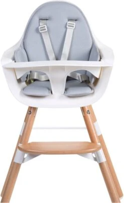 Childhome Evolu Stoelkussen Neoprene - Lichtgrijs