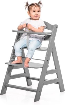 Hauck Alpha+ Kinderstoel - Grijs -Stokke Verkoop 740x1200