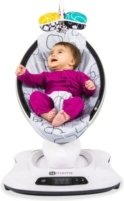 4moms MamaRoo 4 Silver Pluche -Stokke Verkoop 740x1200 3