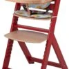 Safety 1st Timba With Cushion - Red Rasberry Wood/Isla Bonita -Stokke Verkoop 746x1200