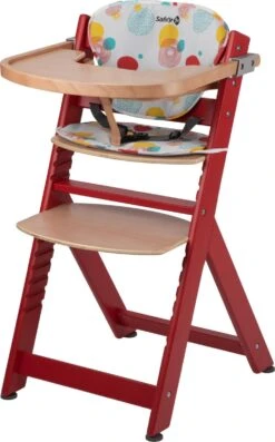 Safety 1st Timba With Cushion - Red Rasberry Wood/Isla Bonita