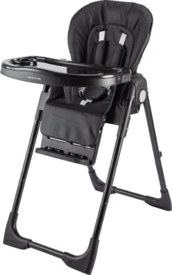 X Adventure V2 Kinderstoel / Eetstoel -Inklapbaar- Incl. Eettafel & 5-Puntsgordel - Zwart -Stokke Verkoop 751x1200