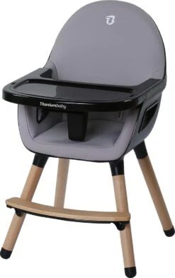 Titaniumbaby Kinderstoel Dayz Grey/Black -Stokke Verkoop 754x1200