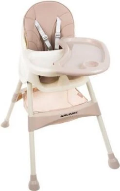 Merkloos Kinderstoel 3 In 1 Verstelbaar - Stoel - Kinderzitje - Stoeltje - Stoelen - Voederstoel - Eetstoel - Combistoel - Baby Eetstoel - Kinderstoel Voor Baby's - Klaptafel 5-punts Gordel - Licht Roze -Stokke Verkoop 758x1200