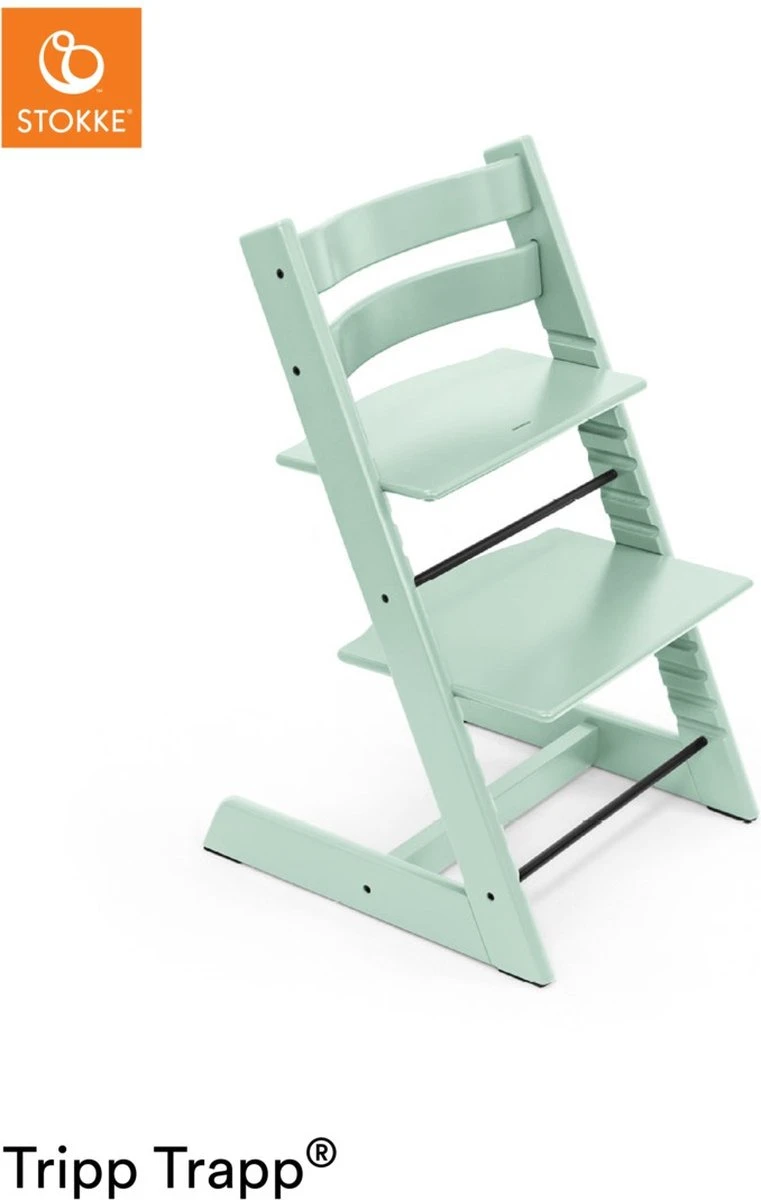 Stokke Tripp Trapp® Stoel Zacht Mint 4 Stokke Tripp Trapp® Stoel Zacht Mint - Afbeelding 2