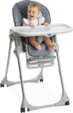 Chicco Polly Easy Kinderstoel - Inklapbare Baby Eetstoel - Met Stoelverkleiner - Hoogte Verstelbaar - Pinguin -Stokke Verkoop 775x1200 3