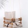 Babyschommel Met Berkenhout - Schommel Baby - Baby Swing Tot 60 Kg - Verstelbaar Schommel Kind - Babyswing -Stokke Verkoop 800x1200 66