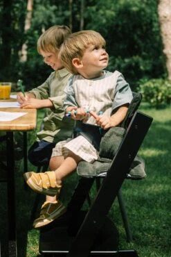 Ukje Stoelverkleiner - Geschikt Voor Stokke Tripp Trapp - Kinderstoel - Kussenset - Groen - Ribstof - Extra Dik -Stokke Verkoop 801x1200 2
