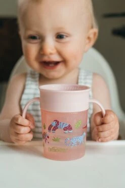 Dr. Brown's Dr Brown's - Cheers 360° Drinkbeker - 6+ Maanden - Roze - 200ml -Stokke Verkoop 801x1200 30