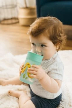 Dr. Brown's Dr Brown's - Cheers 360° Drinkbeker - 9+ Maanden - Groen - 300ml -Stokke Verkoop 801x1200 31