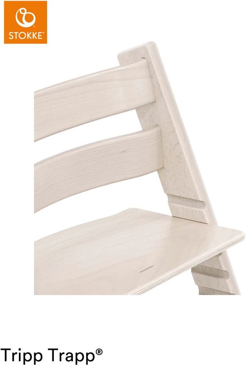 Stokke Tripp Trapp® Stoel Whitewash 5 Stokke Tripp Trapp® Stoel Whitewash - Afbeelding 3