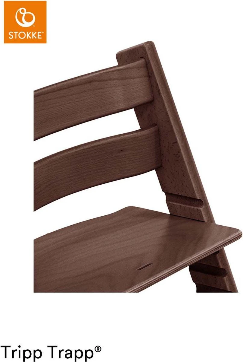 Stokke Tripp Trapp® Stoel Walnut Brown 8 Stokke Tripp Trapp® Stoel Walnut Brown - Afbeelding 6