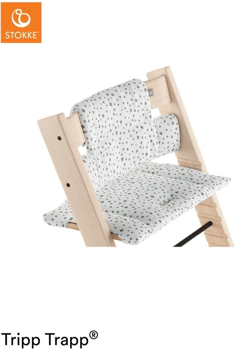 Stokke Tripp Trapp® Classic Kussen Lucky Grey OCS 5 Stokke Tripp Trapp® Classic Kussen Lucky Grey OCS - Afbeelding 3