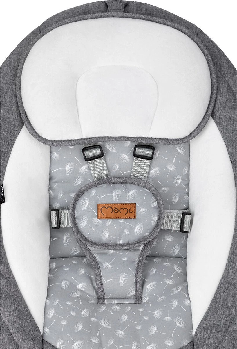 Momi Lami Dark Grey Elektrische Babyschommel BULE00022 11 Momi Lami Dark Grey Elektrische Babyschommel BULE00022 - Afbeelding 9