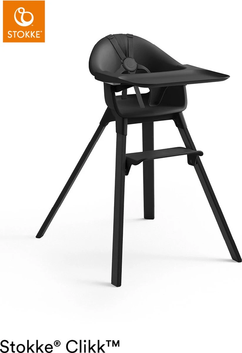 Stokke® Clikk™ Kinderstoel - Midnight Black 4 Stokke® Clikk™ Kinderstoel - Midnight Black - Afbeelding 2