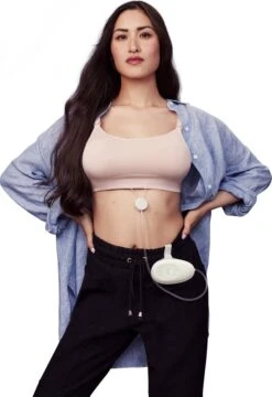 Elvie Stride Double - Handsfree Elektrische Borstkolf - Ziekenhuiskwaliteit - Dubbele Borstkolf - 150 Ml Capaciteit Per Cup - App-gestuurd - Complete Set -Stokke Verkoop 823x1200 7