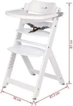 Safety 1st Timba Kinderstoel Inclusief Tray - White -Stokke Verkoop 824x1200 1