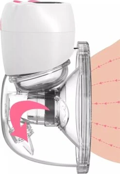 Nutric Elektrische Borstkolf - BPA-Vrij - Draagbaar & Draadloos - Verschillende Opzetstukken & Standen -Stokke Verkoop 831x1200 3
