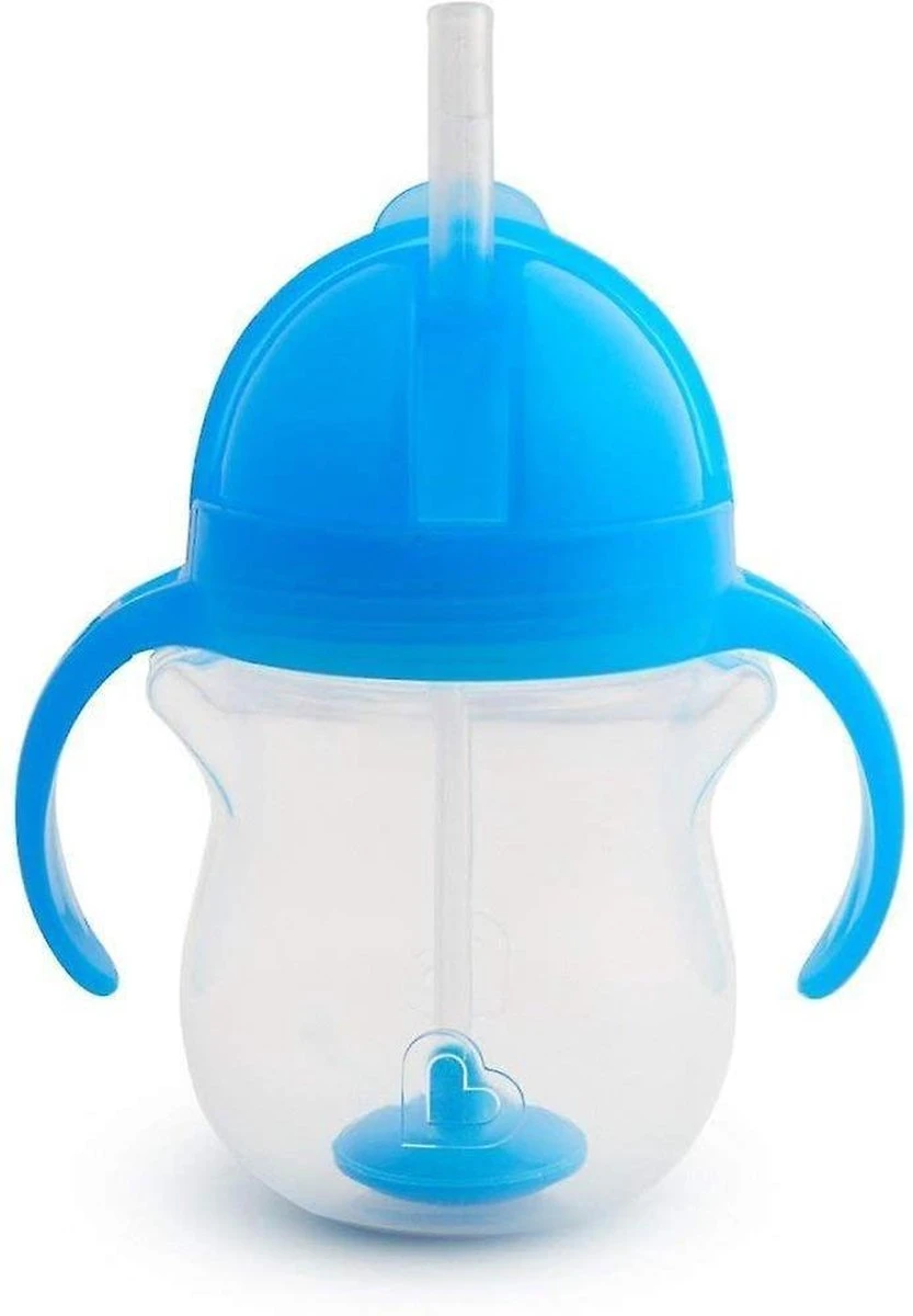 Munchkin Tip & Sip Drinkbeker Met Rietje Blauw 9 Munchkin Tip & Sip Drinkbeker Met Rietje Blauw - Afbeelding 7