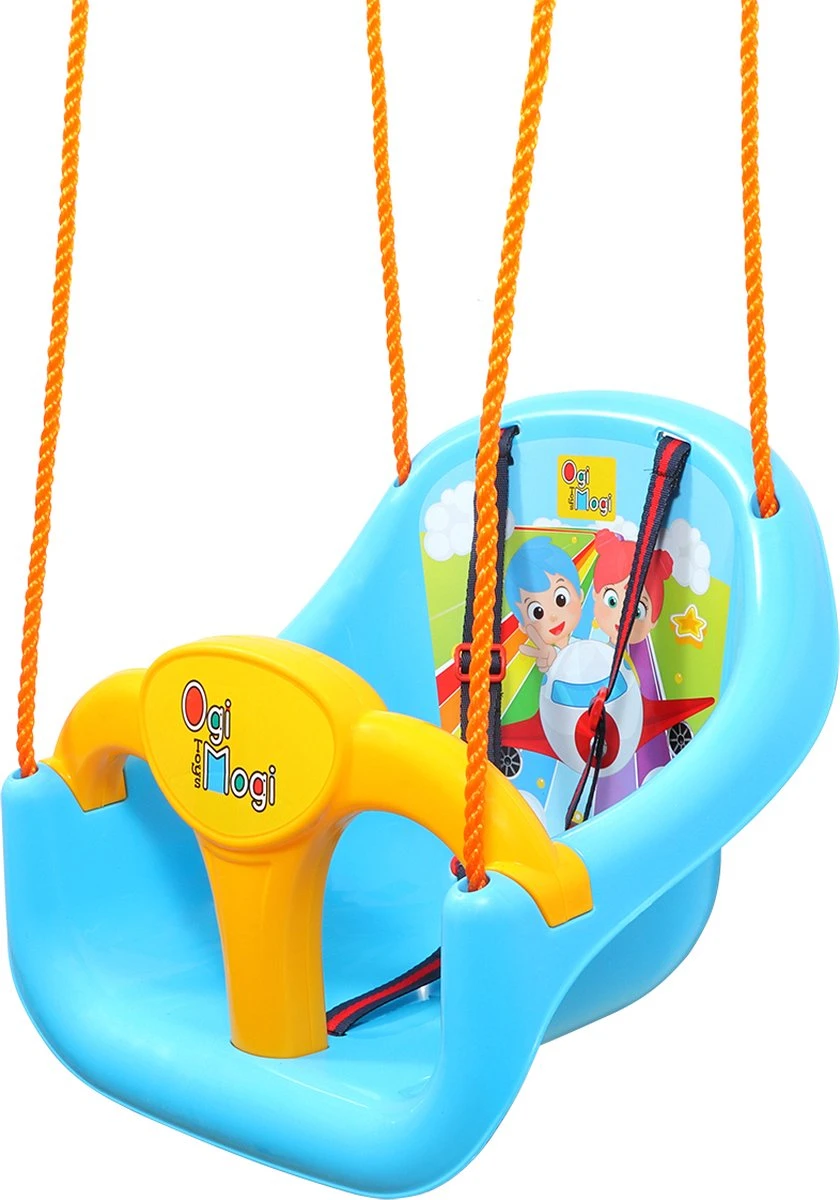 Ogi Mogi Speelgoed Schommel - Peuter Schommel - Babyschommel Vanaf 1 Jaar 4 Ogi Mogi Speelgoed Schommel - Peuter Schommel - Babyschommel Vanaf 1 Jaar - Afbeelding 2