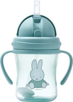 Nijntje Groen 250ml Rietjesbeker Met Handvaten 12915