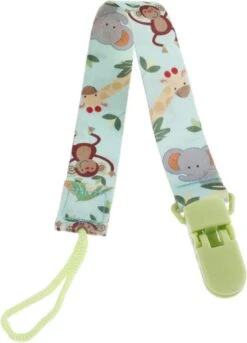 Speenclip Speenkoord Dieren Aapjes Olifanten Jungle Blauw Groen Meisjes Jongens Schattig Baby - Goedkoop - Gratis Verzending