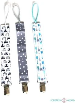 Voordeelverpakking 3 Stuks Speenkoord – Fox & Arrows