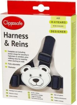 Tuigje Kinderstoel - Kindertuigje Met Looplijn - Looptuigje Kind Beer