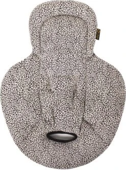 Ukje Verkleinkussen - Geschikt 4Moms Mamaroo - Wafelstof - Taupe Luipaard -Stokke Verkoop 884x1200