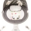 4Baby Rock 'n Relax Grijs - Babyschommel - Elektronische BabySwing - 5 Snelheden - Inclusief Accessoires