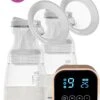 Babeza Borstkolf - Elektrische Borstkolf - Incl. 2 Babyfles 180ml - Handsfree - Oplaadbaar - Dubbele Borstkolf
