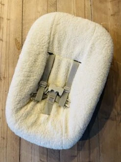 Newborn Hoes Teddy Ecru