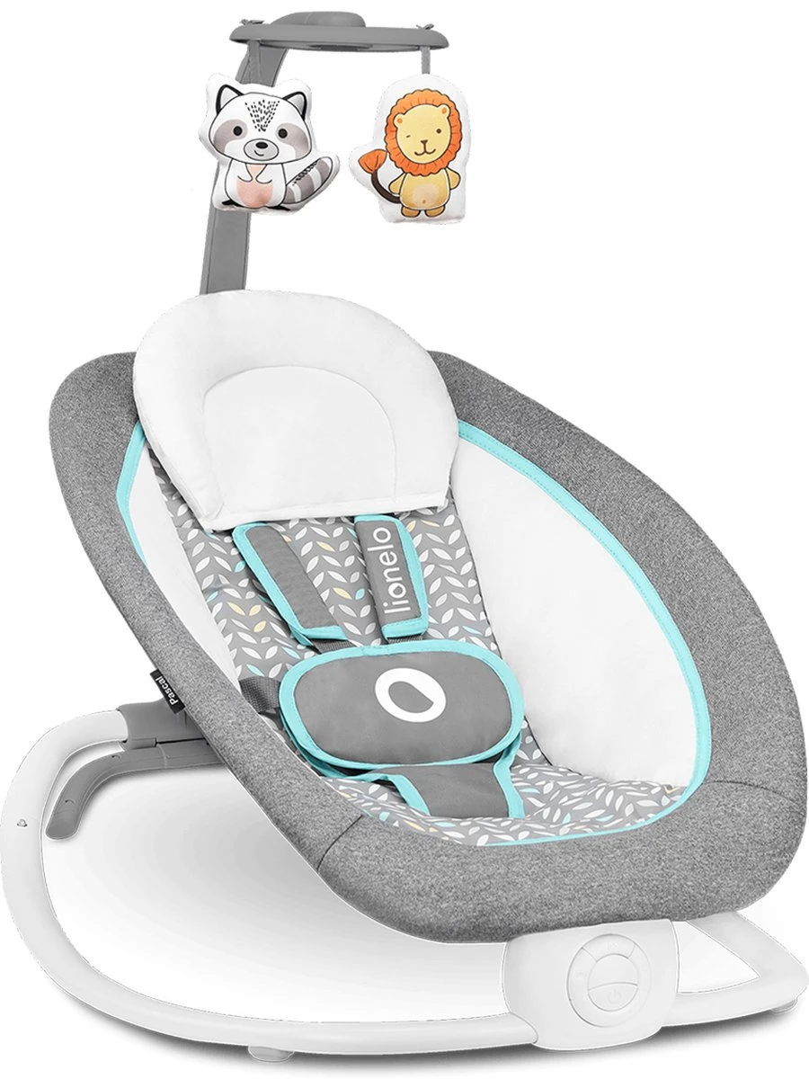 Lionelo Pascal - Wipstoel - Melodieën - Sterke Constructie - Tot 9kg 3 Lionelo Pascal - Wipstoel - Melodieën - Sterke Constructie - Tot 9kg