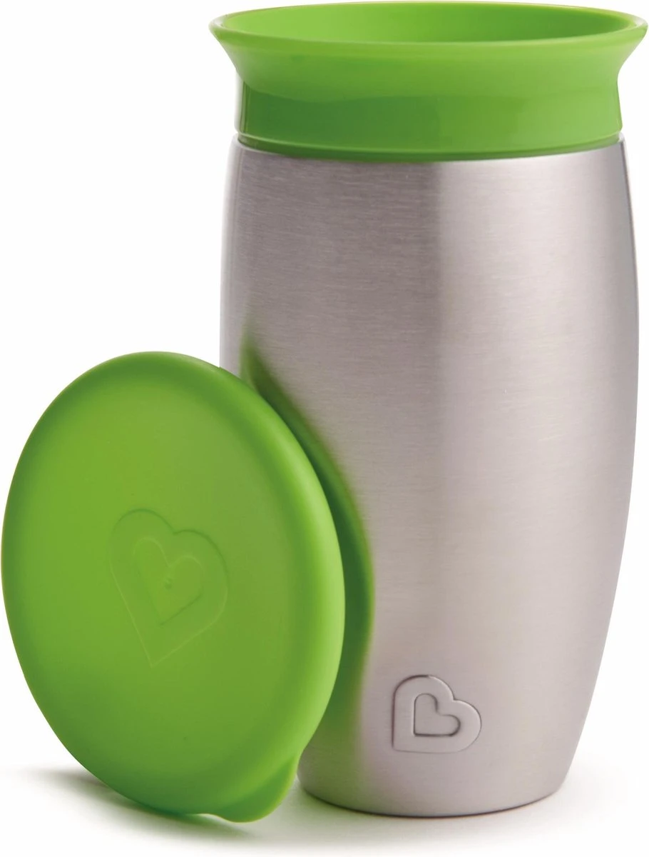 Munchkin Miracle 360 Steel Groen 3 Munchkin Miracle 360 Steel Groen