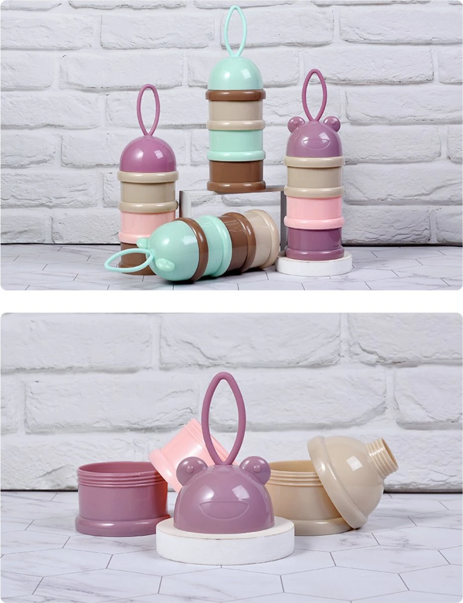 Merkloos Melktoren - Bewaarbakjes Babyvoeding - 3 Laags - Melkpoeder Doseerdoosjes - Melkpoeder Toren - Melkpoeder Bewaarbakjes - Verdeeldoos - Melk Poeder Dispenser - Melkpoeder Reisbox - Babyvoeding Bewaarbox - Roze 7 Merkloos Melktoren - Bewaarbakjes Babyvoeding - 3 Laags - Melkpoeder Doseerdoosjes - Melkpoeder Toren - Melkpoeder Bewaarbakjes - Verdeeldoos - Melk Poeder Dispenser - Melkpoeder Reisbox - Babyvoeding Bewaarbox - Roze - Afbeelding 6