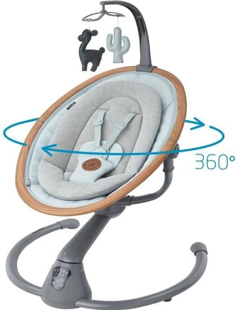 Maxi-Cosi Cassia Babyschommel - Essential Grey 12 Maxi-Cosi Cassia Babyschommel - Essential Grey - Afbeelding 10