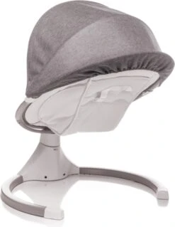 4Baby Rock 'n Relax Grijs - Babyschommel - Elektronische BabySwing - 5 Snelheden - Inclusief Accessoires -Stokke Verkoop 929x1200