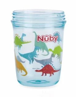 Nûby - Drinkbeker - 360° Wonder Cup Met Handvatten In Tritan™ - Aqua - 240ml - 6m+ -Stokke Verkoop 942x1200 1