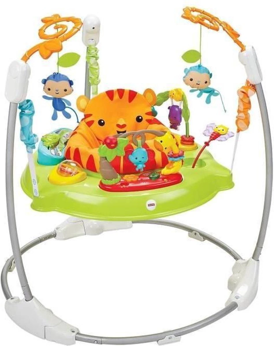 Fisher Price Fisher-Price Jumperoo - Roarin' Rainforest Wipstoel 16 Fisher Price Fisher-Price Jumperoo - Roarin' Rainforest Wipstoel - Afbeelding 14