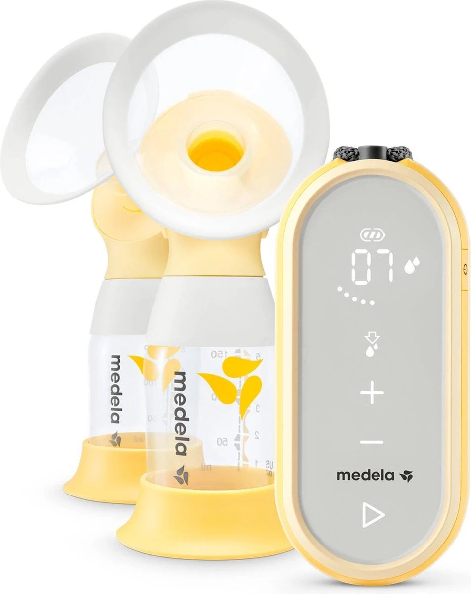 Medela Freestyle Flex Borstkolf Kolfapparaat Dubbele Elektrisch Kolf Compact En Licht - Oplaadbare Accu - USB Lader - Registratie Via De Medela Family App 15 Medela Freestyle Flex Borstkolf Kolfapparaat Dubbele Elektrisch Kolf Compact En Licht - Oplaadbare Accu - USB Lader - Registratie Via De Medela Family App - Afbeelding 13