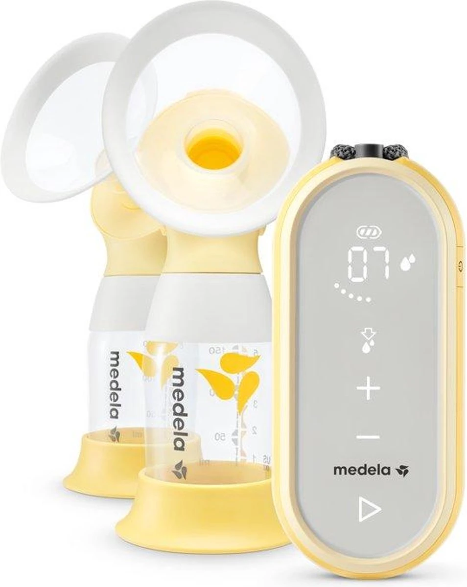 Medela Freestyle Flex Borstkolf Kolfapparaat Dubbele Elektrisch Kolf Compact En Licht - Oplaadbare Accu - USB Lader - Registratie Via De Medela Family App 19 Medela Freestyle Flex Borstkolf Kolfapparaat Dubbele Elektrisch Kolf Compact En Licht - Oplaadbare Accu - USB Lader - Registratie Via De Medela Family App - Afbeelding 17