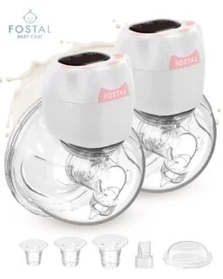 Fostal Draadloze Kolf Apparaat 2 Stuks - Borstkolf - Borstkolf Handsfree - Borstvoeding - Kolf - Elektrische Kolf - Borstkolf Draadloos - Draadloze Borstkolf -Stokke Verkoop 960x1200 12