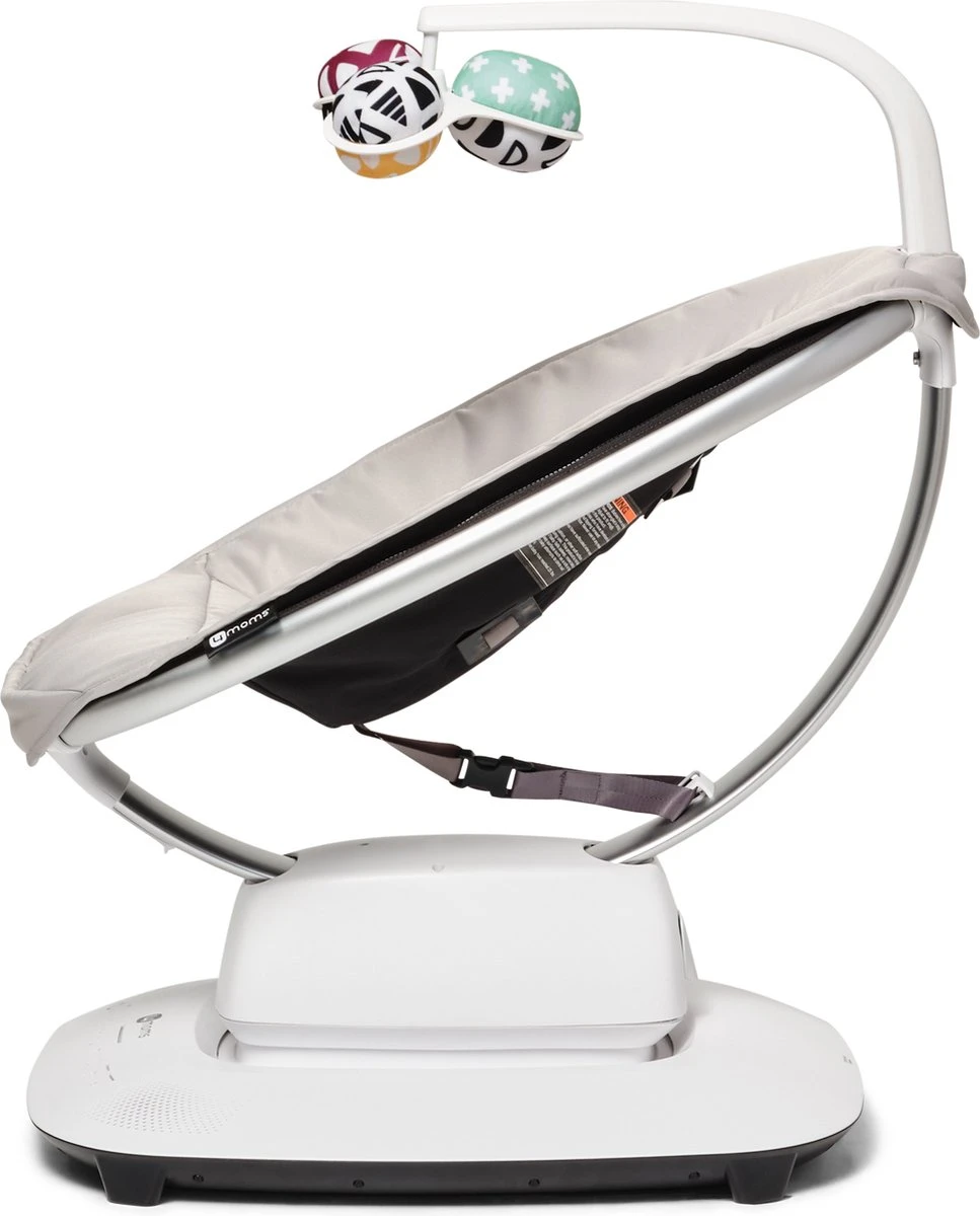 4moms MamaRoo 5 Classic Black | Beweegt Zoals Jij, Bedienen Met Je Smartphone, WiFi Smart Home Integratie Via Amazon Alexa En Google Home 4 4moms MamaRoo 5 Classic Black | Beweegt Zoals Jij, Bedienen Met Je Smartphone, WiFi Smart Home Integratie Via Amazon Alexa En Google Home - Afbeelding 2