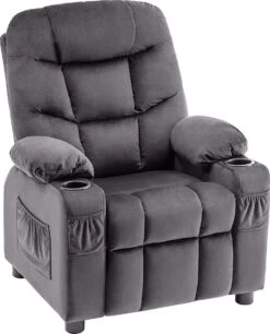 Luxe Kinder Relaxstoel - Kinderstoel - Ligfunctie - Chill Stoel - Televisie Stoel - Kindersofa - 72 X 66 X 87 Cm