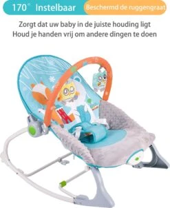 Konig Kids Wipstoel Met Speelboog - Schommelstoel Baby - Wipstoeltje - Schommelstoeltje -Stokke Verkoop 983x1200 1