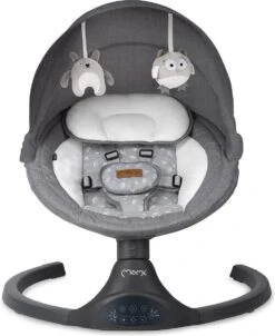 Momi Lami Dark Grey Elektrische Babyschommel BULE00022 33 Momi Lami Dark Grey Elektrische Babyschommel BULE00022 -Stokke Verkoop 983x1200