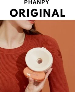 Phanpy Handsfree Elektrische Borstkolf - Draadloos - Enkelvoudig - Oranje