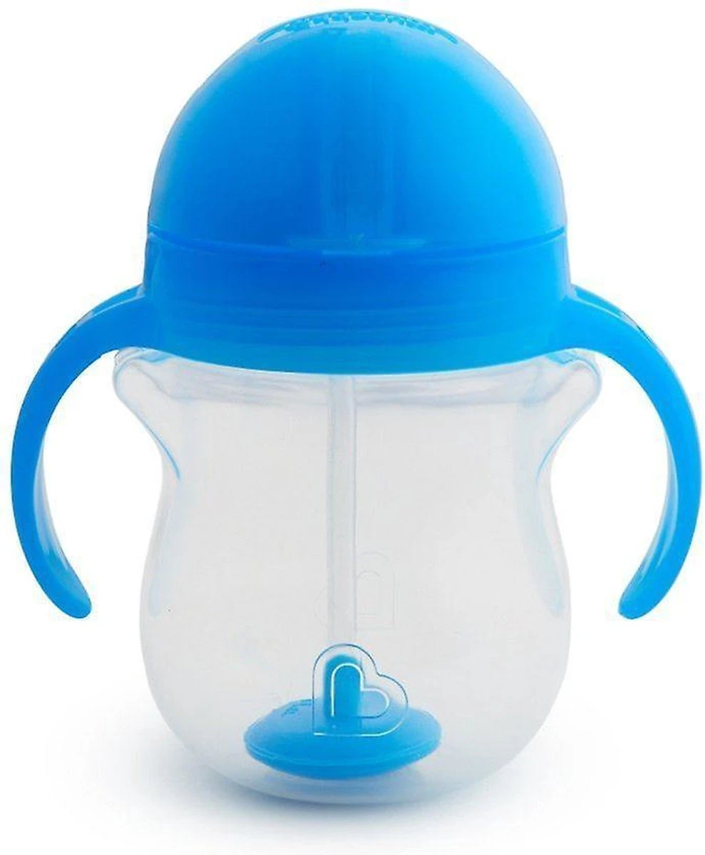 Munchkin Tip & Sip Drinkbeker Met Rietje Blauw 7 Munchkin Tip & Sip Drinkbeker Met Rietje Blauw - Afbeelding 5